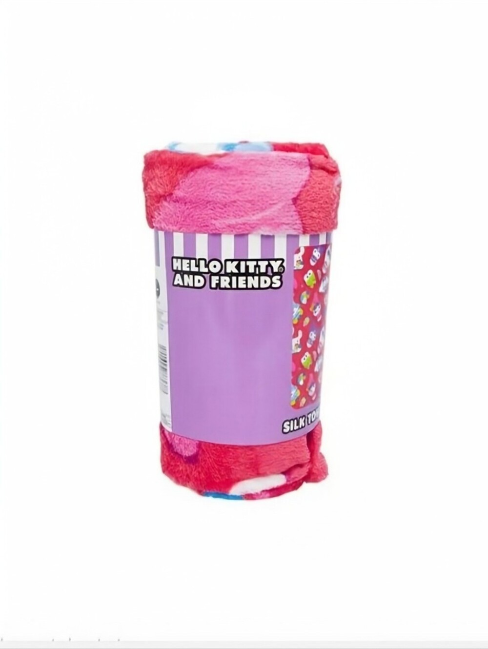 Sanrio Hello Kitty and Friends Pink Plush Throw Blanket 40x50 Silk Touch